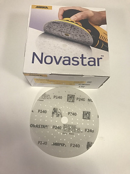 Шлифкруг 150мм NOVASTAR 121отв Р80-500