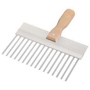 Чистящий гребень из нержавеющей стали, для штукатурных поверхностей, ширина полотна 300мм STORCH Putzkamm rostfrei