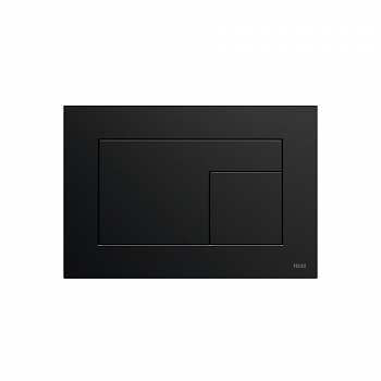 TECE TECEvelvet панель смыва с двумя клавишами Черная 9240732