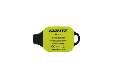 Шапка с фонариком желтая 150 Lm USB