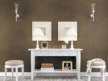 Коричневое матовое покрытие с блестками