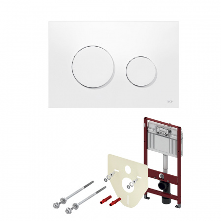 TECE  Комплект для установки подвесного унитаза с панелью смыва TECEloop  K400640