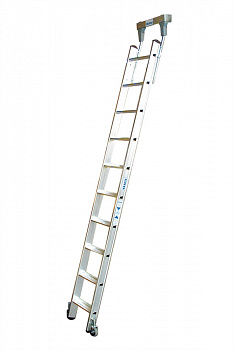 Стеллажная лестница для круглой шины