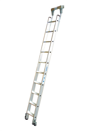 Стеллажная лестница для круглой шины