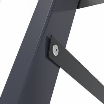 Стремянка стальная с алюминиевыми ступенями NV2130 артикул 2130106