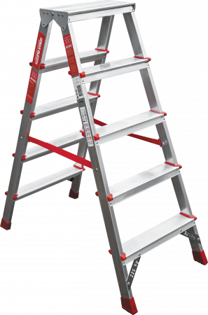 Профессиональная двухсторонняя алюминиевая стремянка NV3120