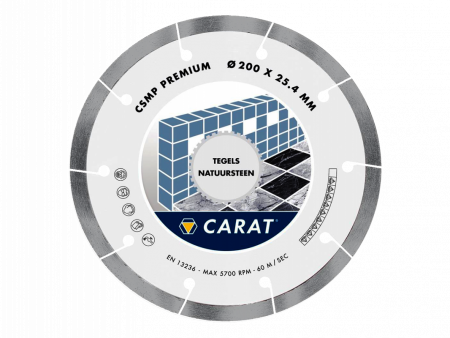 Диск алмазный CSMP Ø 200х25.4 мм Premium BATTIPAV