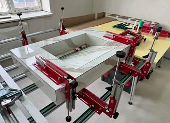 Струбцины для склейки керамогранита