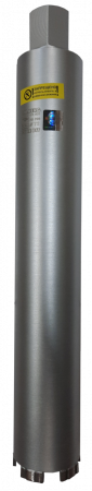 Коронка алмазная 72*450 Hilberg Laser 1 1/4 UNC HD709