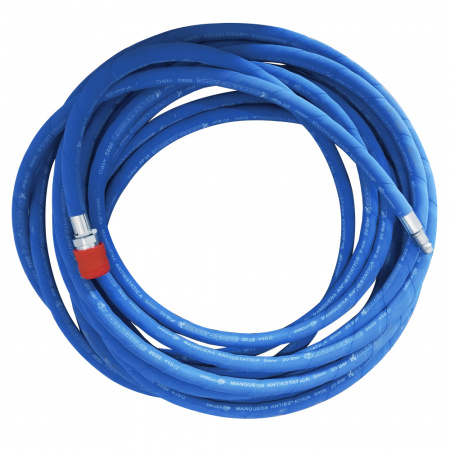 Воздушный шланг 8x15 антистатический SAGOLA 6м с фиттингами 1/4"