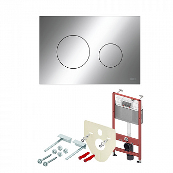 TECE TECEloop 2.0  Комплект TECEbase 2.0 c кронштейнами панель Loop хром глянцевая хром  K447921
