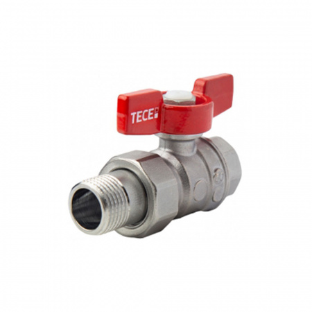 TECE  Кран шаровой с накидной гайкой полнопроходной 1" х 1"  13300023
