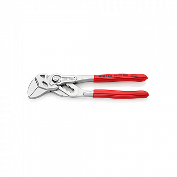 Knipex  Клещи переставные - гаечный ключ, 40 мм (1 1/2"), L-180 мм  KN-8603180