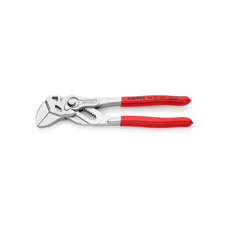 Knipex  Клещи переставные - гаечный ключ, 40 мм (1 1/2"), L-180 мм  KN-8603180