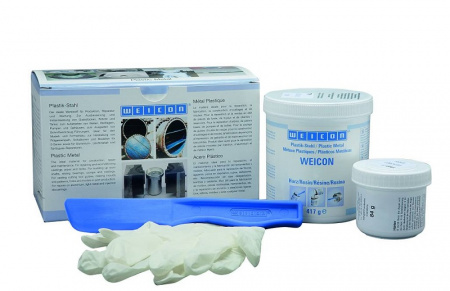 Эпоксидный композит жидкий, наполненный сталью, износоустойчивый 2 кг WEICON wcn10300020