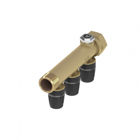 TECE  Коллектор 3/4", латунь 16 × 3 контура  8730003