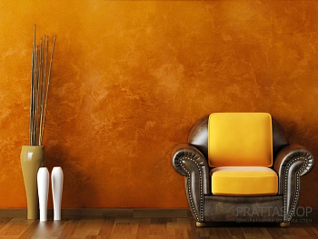 Эффект песков в золотисто-медовом цвете