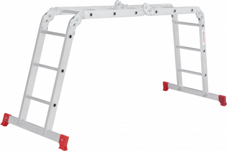 Лестница-трансформер алюминиевая, ширина 340 мм NV2320 артикул 2320403