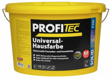 Краска PROFI Tec P235  weiss Universal-Hausfarbe,  5л