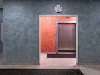 Покрытие для стен с эффектом вельвета