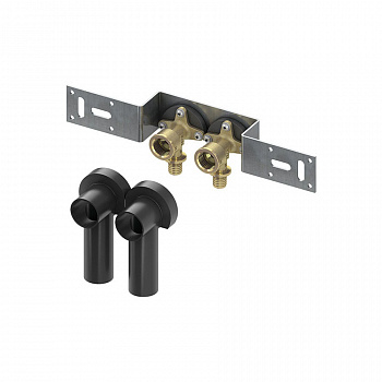 TECE  Монтажный комплект с настенными уголками для подключения радиатора  720537