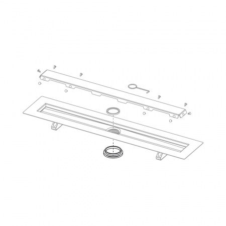 TECE TECEdrainline  Уплотняющее кольцо для сифона  668013