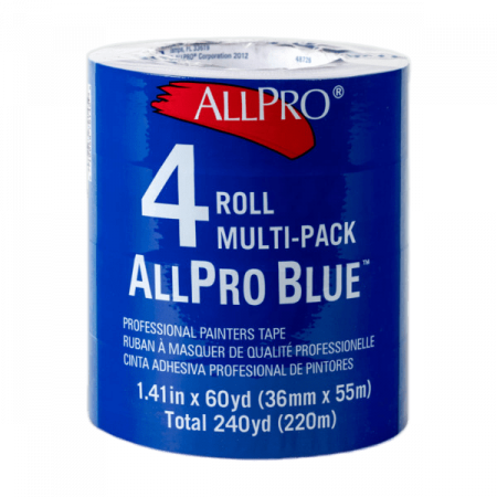 Малярная лента AllPro Blue 4 Roll multi-pack
