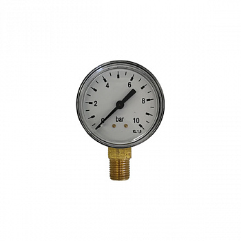 BWT  Манометр радиальный 1/4", 0 – 10 бар  84655