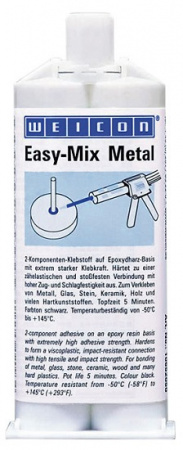 Эпоксидный клей Easy-Mix Metal WEICON wcn10652050