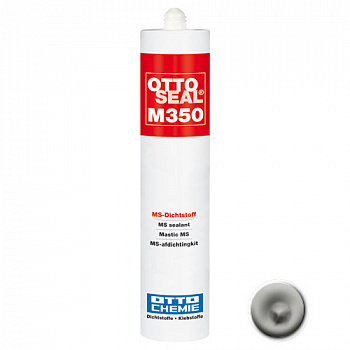 Профессиональный универсальный герметик на основе MS-полимеров OTTOSEAL M350 С56 (серый бетон), 300мл
