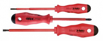 Набор диэлектрич. отверток 3 шт., серия 513 FELO 513 931 14