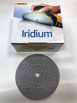 Шлифкруг 150мм IRIDIUM 121отв P80-600