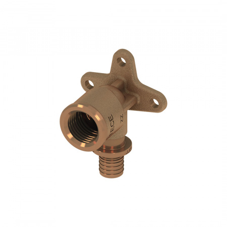 TECE  Уголок с настенным креплением, бронза 25 × Rp 3/4"  708613