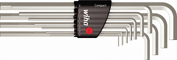 Набор ключей Wiha Compact Шестигранник, 11 предметов