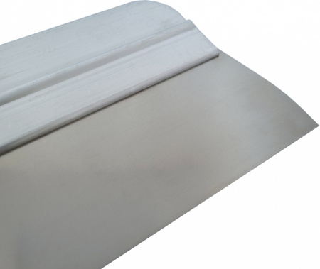 Нержавеющий фасадный шпатель, пробковая ручка BRAVO SOFT CORK 300x70 CORTE