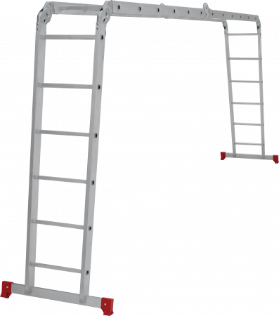 Лестница-трансформер алюминиевая, ширина 340 мм NV2320 артикул 2320406
