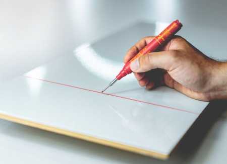 PICA-MARKER 150/46/SB Строительный маркер для глубоких отверстий Pica - Ink (Черный)