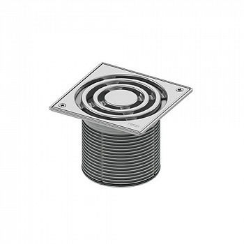 TECE  Декоративная решетка 150 мм в стальной рамке с фиксаторами с монтажным элементом  3660010