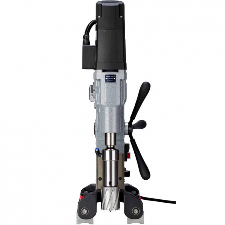 Магнитный сверлильный станок Euroboor TUBE.55-T для работы на трубах, изогнутых поверхностях и плоских листах металла.