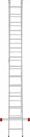 Лестница алюминиевая многофункциональная двухсекционная NV2220 артикул 2220214