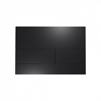 TECE TECEsquare II  панель смыва с двумя клавишами металлическая Черный матовая 9240833