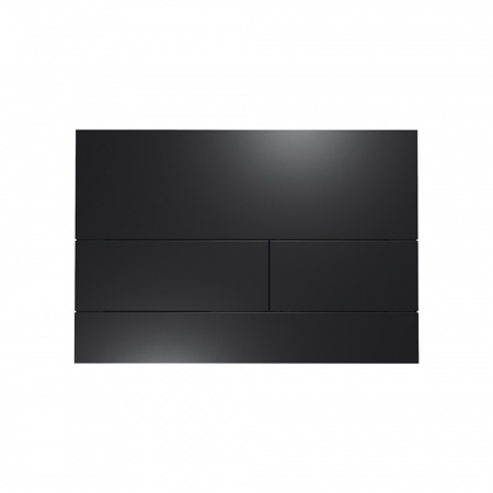 TECE TECEsquare II  панель смыва с двумя клавишами металлическая Черный матовая 9240833