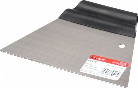 Шпатель для нанесения клея под мозаику. CORTE