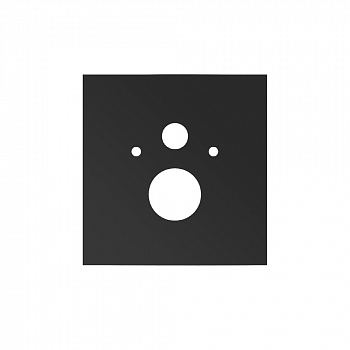 TECE  Нижняя панель TECElux для установки стандартного унитаза черный  9650105