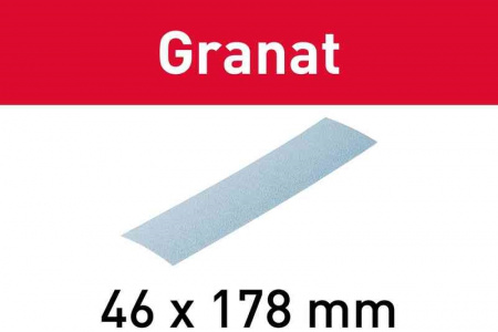 Шлифлист 46х178мм/0 P040 Granat