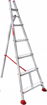 Профессиональная алюминиевая садовая стремянка NV3191 артикул 3191106