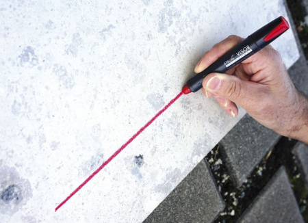 PICA-MARKER 990/40 Строительный маркер Pica - Visor permanent (Красный) Многоразового использования