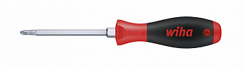 Отвёртка Wiha SoftFinish Phillips с шестигранным жалом и шестигранником под гаечный ключ