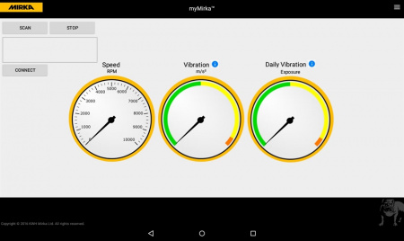 Эксц. шлифмашина DEROS 625CV 150мм  2,5мм Mirka