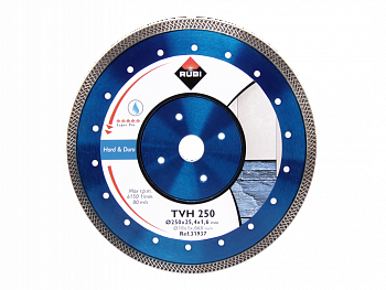 Алмазный диск для твёрдых материалов ТУРБО ВИПЕР TVH 350 SUPERPRO. RUBI